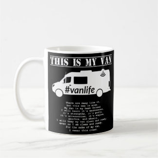 Caneca De Café Vanlife Creed - Sprinter G2