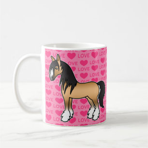 Caneca De Café Vanner Shire Love