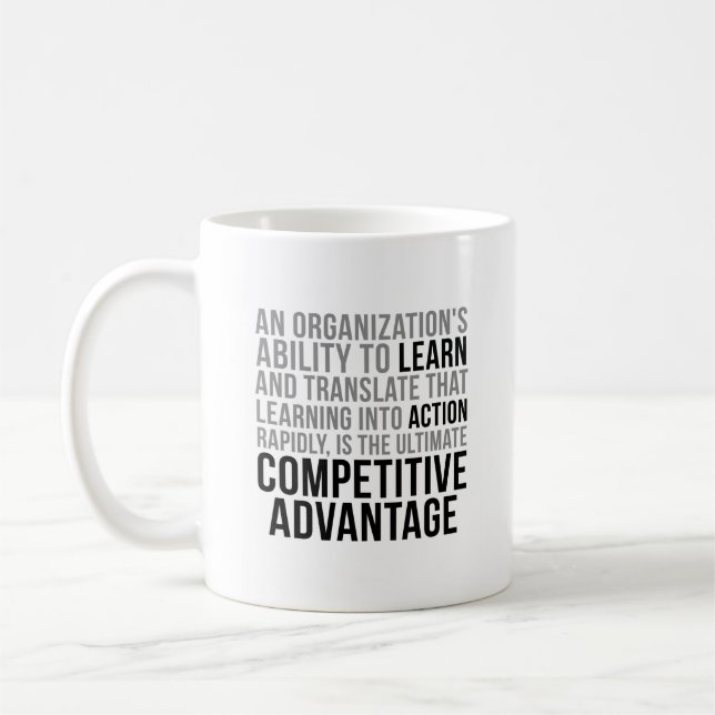 Caneca De Café Vantagem competitiva (Esquerda)