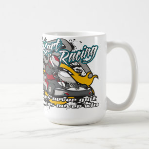 Caneca De Café Vão os vencedores de Kart
