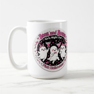 Caneca De Café Vapores e Bebidas Alcoólicas Garotas Fantasmas Ros