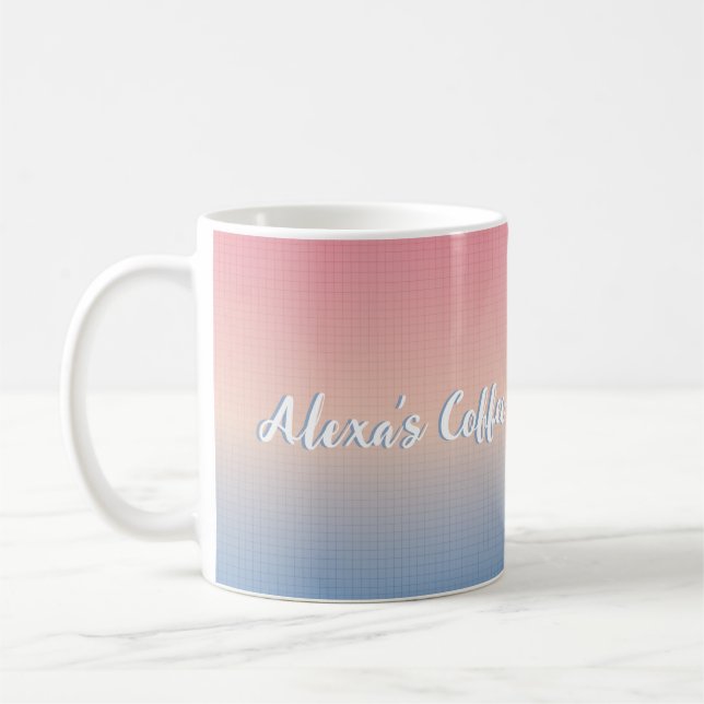 Caneca De Café Vaporwave Personalizado (Esquerda)
