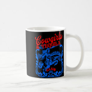 Caneca De Café Vaqueiras E Tequila Antigo Rabo Engraçado Bebedor 