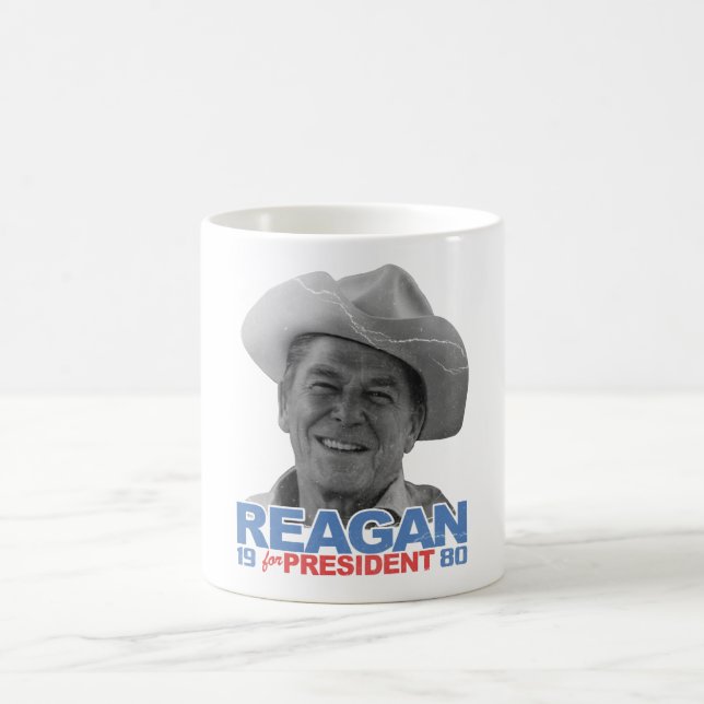 Caneca De Café Vaqueiro 1980 de Reagan (Centro)