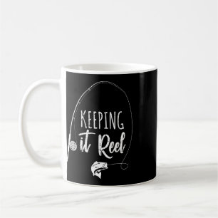 Caneca De Café Vara de Pesca Engraçada Presente de Piada Mantendo