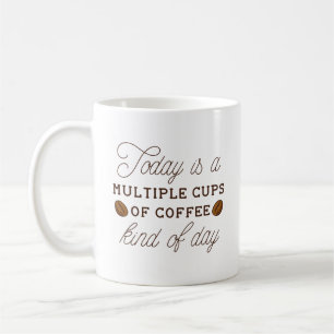 Caneca De Café Várias Copas De Café