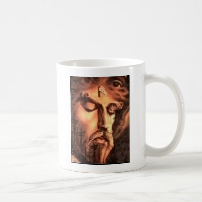 CANECA DE CAFÉ VÁRIAS FACES DE JESUS (Direita)