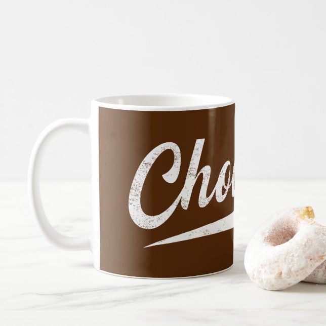 Caneca De Café Variedade Aleatória - Chocolate (Com Donut)