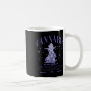 Caneca De Café Variedade Híbrida Sativa de Natal Blue Dream