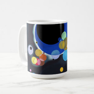 Caneca De Café Vários Círculos, Vassily Kandinsky em digital