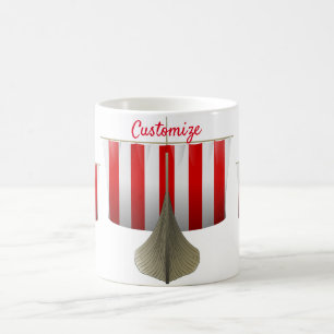 Caneca De Café Varredura de Thunder_Cove de Navegação de Entreg