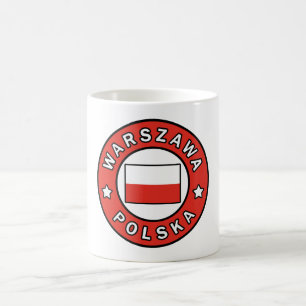 Caneca De Café Varsóvia Polska