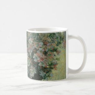Caneca De Café Vaso de Flores por Claude Monet