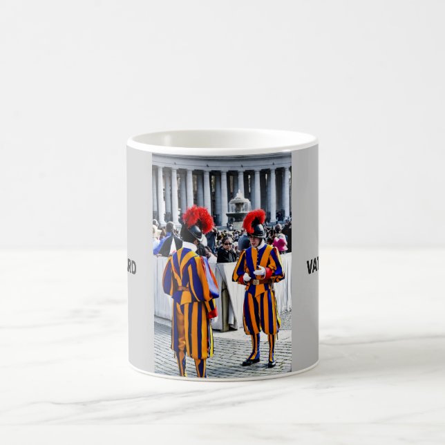 Caneca De Café Vaticano Guarda suíça (Centro)