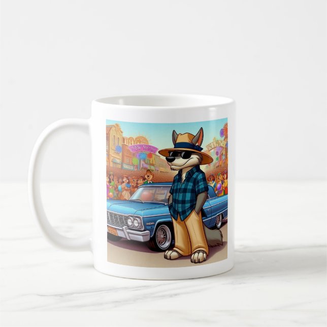 Caneca De Café Vato Lobo "New Year" (Esquerda)