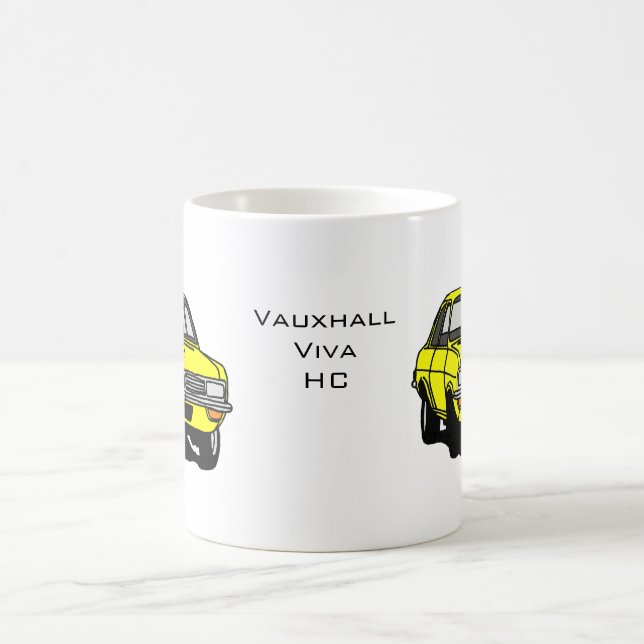 Caneca De Café Vauxhall amarelo Viva HC (Centro)