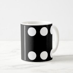 Caneca De Café Vazio 6 Black Domino Mug