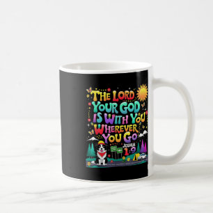 Caneca De Café Vbs 2025 True North Viagem The Lord Seu Deus Ch