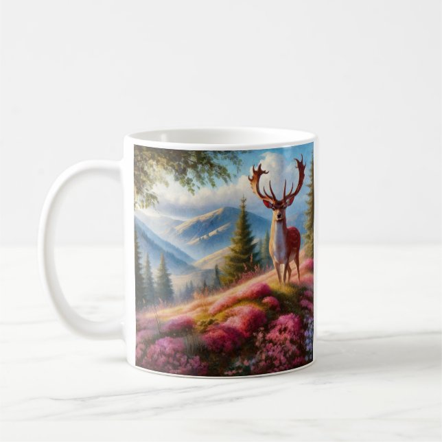 Caneca De Café Veado 1 (Esquerda)