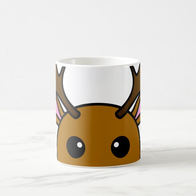 Caneca De Café Veado de Cartoon Bonito (Centro)