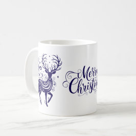 Caneca De Café Veado de Feriado