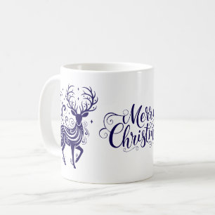 Caneca De Café Veado de Feriado