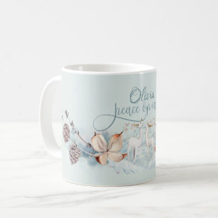 Caneca De Café Vedante de Woodland Watercolor
