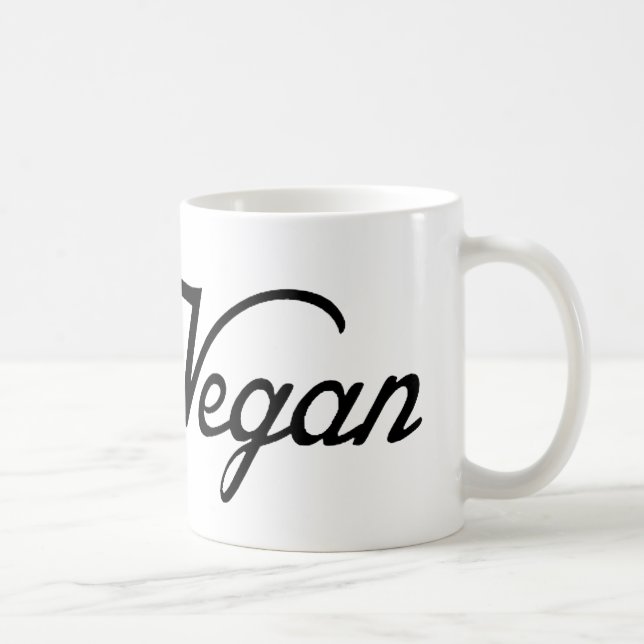 Caneca De Café Vegan (Direita)