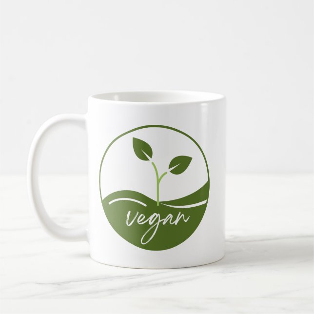 Caneca De Café Vegan (Esquerda)