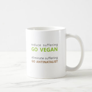Caneca De Café vegan/caneca do antinatalist