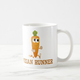 Caneca De Café Vegan Runner Carrot