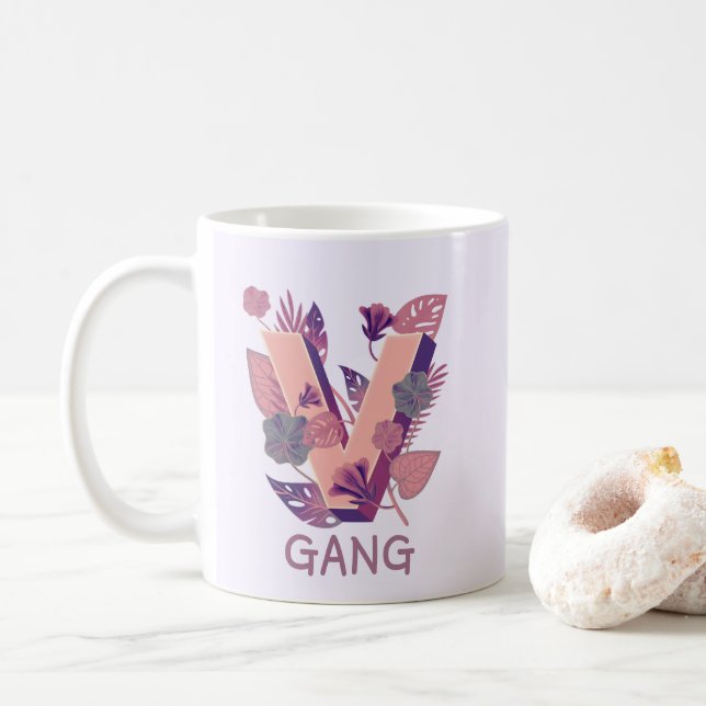 Caneca De Café Vegan Vegetarian Tea (Com Donut)