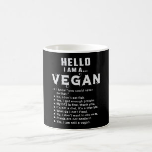 Caneca De Café Vegan Vegetariana Veganismo Veggie Gift