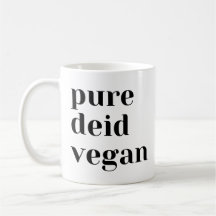 Caneca de Café Vegana Pure Deid