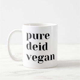 Caneca de Café Vegana Pure Deid