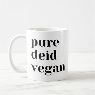 Caneca de Café Vegana Pure Deid