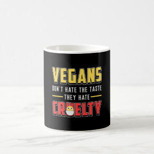 Caneca De Café Veganismo vegetariano vegetariano ganha ideia