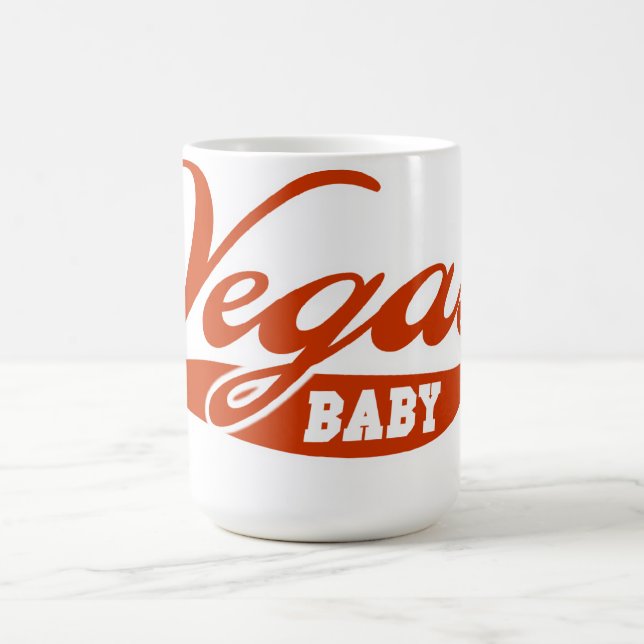 Caneca De Café Vegas Baby (Centro)