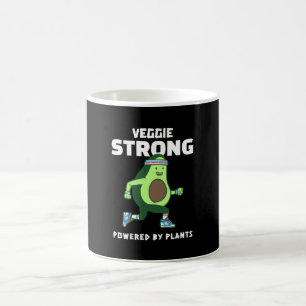 Caneca De Café Veggie Strong, movido a plantas
