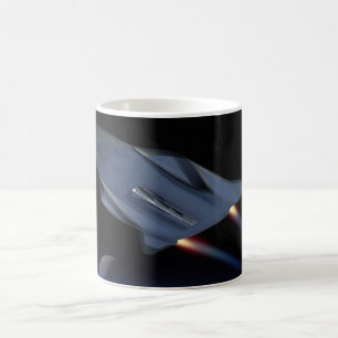 Caneca De Café Veículo de Cruzeiro Hipersônico da Força Aérea Con