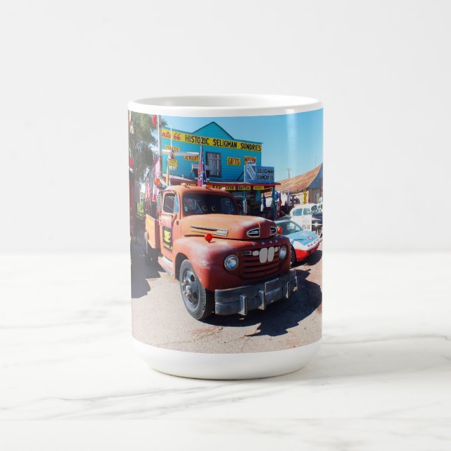 Caneca De Café Veículos antigos em Seligman, rota 66 (Centro)