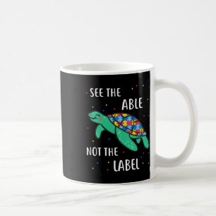 Caneca De Café Veja A Capacidade De Não Conhecer O Autismo Do Rót