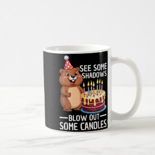 Caneca De Café Veja Algumas Sombras Apagar Algumas Velas de Anive