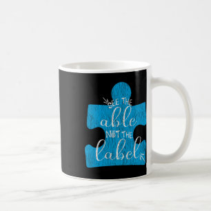 Caneca De Café Veja O Rótulo Não Suporta Crianças Autistas A