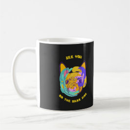Caneca De Café Vejo Você no Lado do Bark Pun de Cachorro