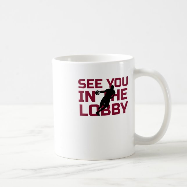 Caneca De Café Vejo Você No Lob (Direita)