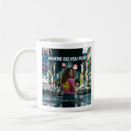 Caneca De Café Vektra Shift - Para Onde Você Corre Café EDM Anima