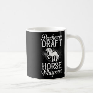 Caneca De Café Vela-guia-de-cavalo Percheron Draft Horse