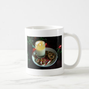 Caneca De Café Vela III do biscoito do Natal