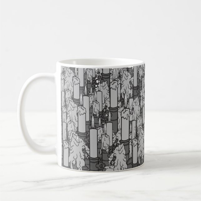 Caneca De Café Velas (Esquerda)